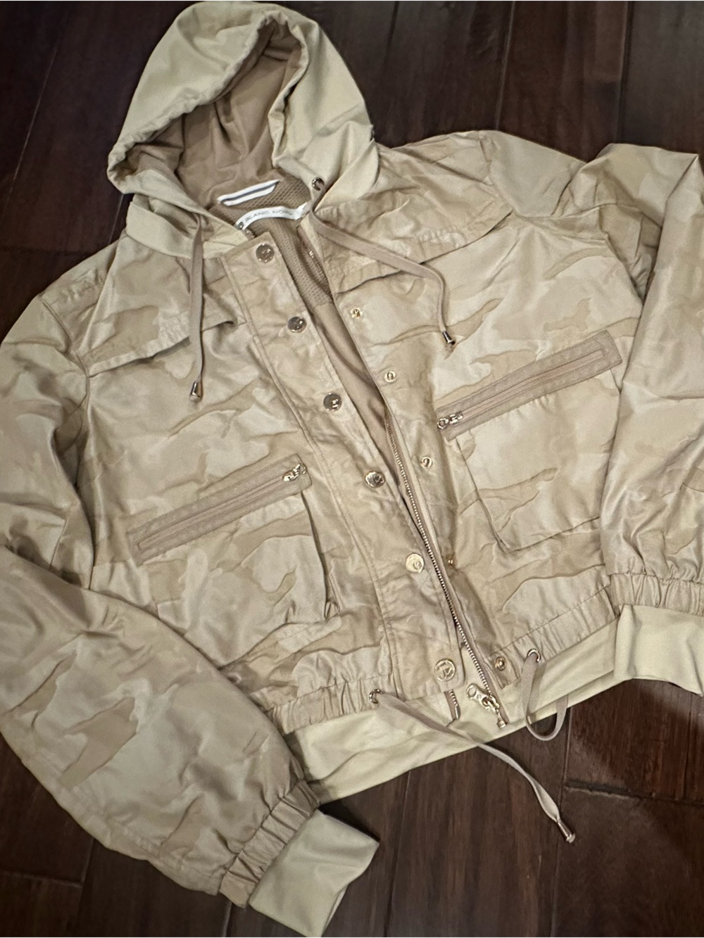 Blanc Noir Light Beige Camp Utility Jacket